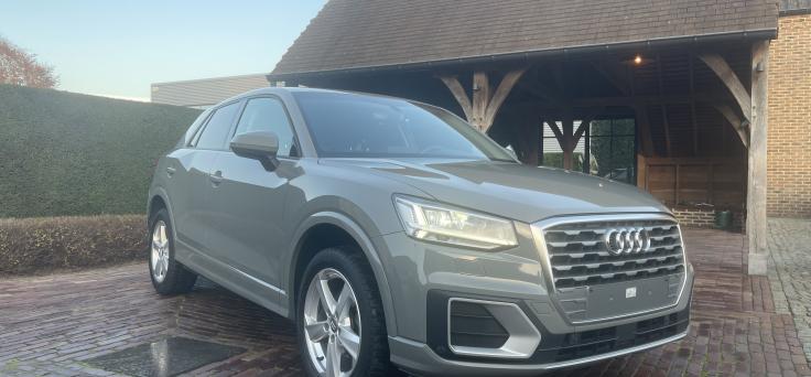 2dehands Audi Q2 1,5 TFSI-150pk-Auto klimaatregeling-16�?�alu-Bluetooth-cruise controle-Camera-DAB+GPS-Leder-Led verlichting-verwarmde zetels-Sport edition 